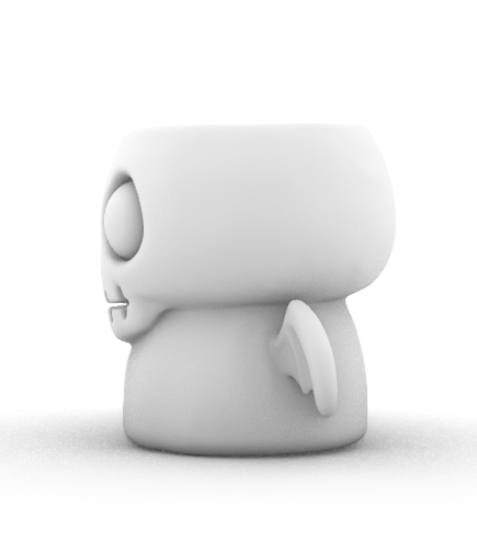 Cute Skull Planter STL – 3D Printable Succulent Pot
